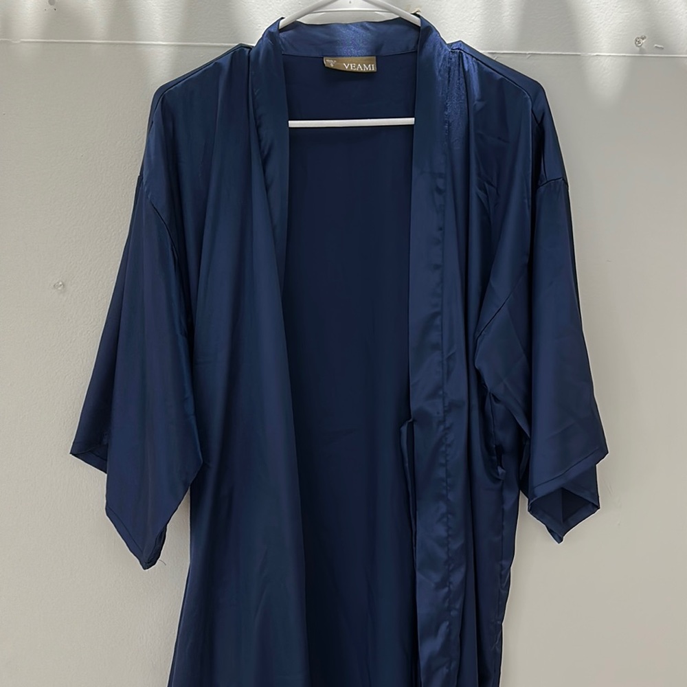 satin robe